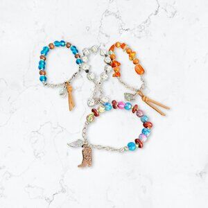 Stretch Charm Bracelets